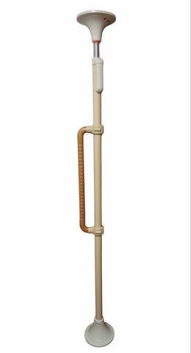 【美品・工事不要！】ベスポジ e + ウェーブ型手すり 突っ張りタイプ④ 美品・工事不要！激安！！】ベスポジ e + ウェーブ型手すり