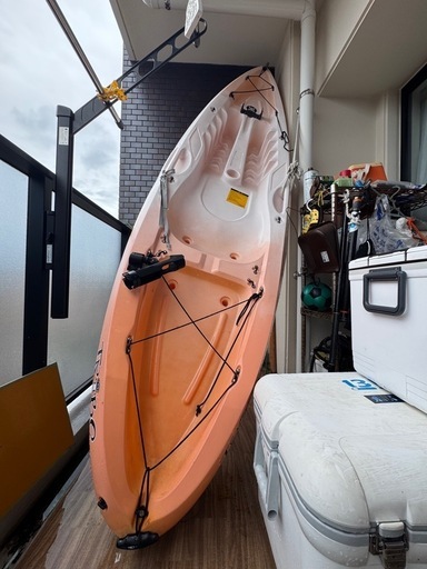 シーカヤック　トライブ9.5　釣り