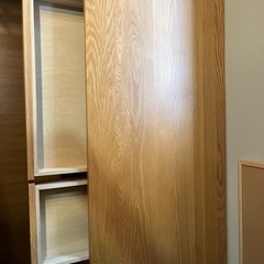 無印良品デスクと椅子の画像