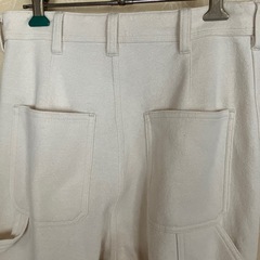 美品　BEAUTY&YOUTH ワイドストレート イージーパンツの画像