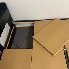 ダブルベッドフレームのみの画像