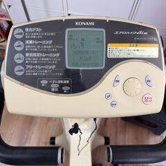 【美品・高級モデル】コナミスポーツ エアロバイク ai-ex 心拍自動負荷調整の画像
