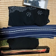着物襦袢浴衣　関連小物一式の画像