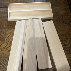木製トレイ6個セットの画像