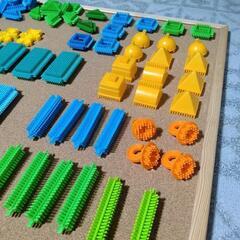 ペタペタブロック　大量の画像