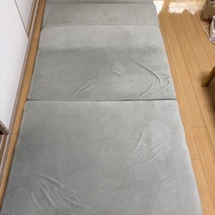ソファ＆マットレス シングル 4WAY グレー【日本製】 ／ 家具 インテリア おしゃれ 椅子 4WAY機能の画像