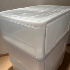 ニトリ 衣装ケース 3点の画像