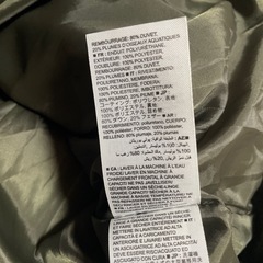 GAP カモフラージュ ダウンジャケット Sサイズの画像