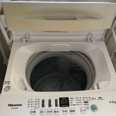 Hisense 4.5kgの画像