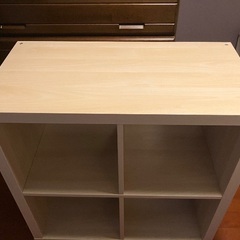 IKEA カラックス　2×2 ナチュラルの画像