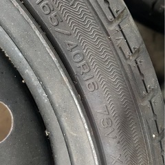 16インチ 鉄チン pcd100  軽用 の画像