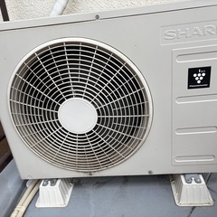 至急お願いします SHARP エアコン クーラーの画像