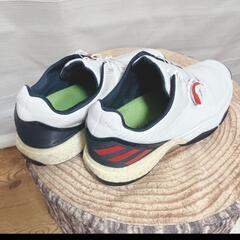 美品中古！adidasゴルフシューズ27,5㎝の画像