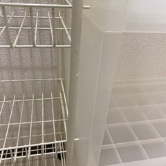 無印良品棚　カートの画像