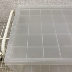 無印良品棚　カートの画像