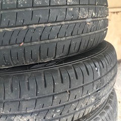 ダイハツ純正‼️アルミホイール‼️タイヤ付き‼️14インチ‼️の画像