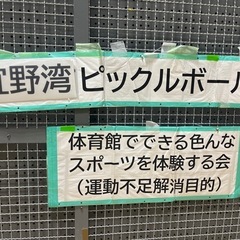9/15宜野湾でピックルボール一緒にやりましょう