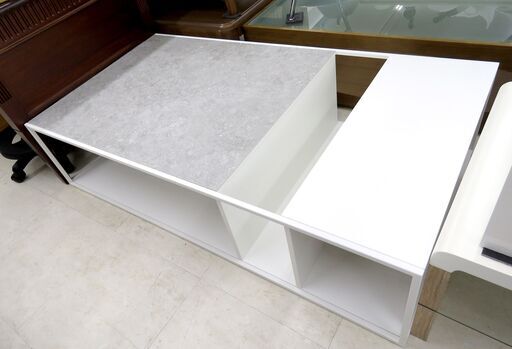 北海道 千歳市/恵庭市 近郊配送 BeConcept コーヒーテーブル Philadeiphia ローテーブル 店頭でのお受渡し大歓迎