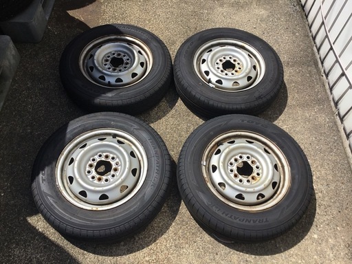145/80R13 鉄ホイール付スタッドレスタイヤ 4本セット