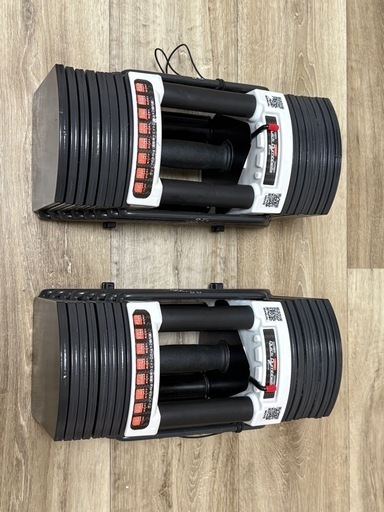 【引取限定】可変式ダンベル 2個セット Fieldoor製 最大40.5kg（参考価格45,000円）