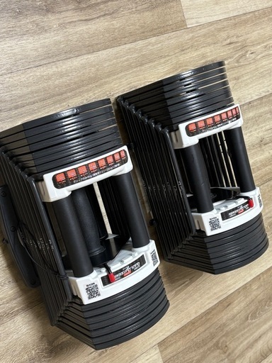 【引取限定】可変式ダンベル 2個セット Fieldoor製 最大40.5kg（参考価格45,000円）