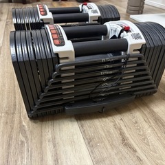【引取限定】可変式ダンベル 2個セット Fieldoor製 最大40.5kg（参考価格45,000円）の画像