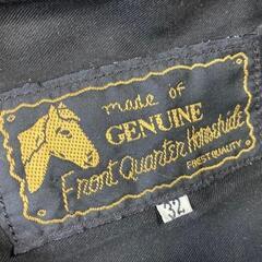良品 エアロレザー AERO LEATHER レザーパンツ ホースハイド FQHH 革パン 皮パン 馬革 バイカー ハーレー ショット ルイスレザー ラングリッツレザーの画像