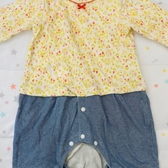 【取引中】ベビー服　ロンパース9枚　50-80cmの画像