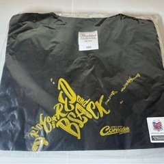 新品　北海道コンサドーレ札幌　コラボTシャツ　キッズTシャツ 100サイズ　ブラック　ゴールド　半袖　子供　服　コンサドーレ 子供服の画像