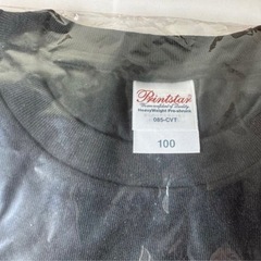 新品　北海道コンサドーレ札幌　コラボTシャツ　キッズTシャツ 100サイズ　ブラック　ゴールド　半袖　子供　服　コンサドーレ 子供服の画像