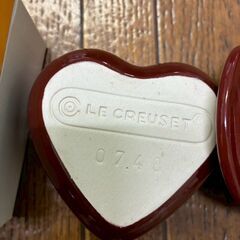 〈新品・未使用品〉ルクルーゼ　ラムカン・ダムール（レッド）の画像