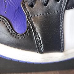 中古傷有 AIR JORDAN 1 LOW 27.5の画像