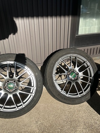 BBSタイヤホイール2本17インチ