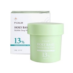 P.CALM HOLY BASIL Bubble Deep Mask 90g 泡ディープマスクの画像