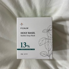 P.CALM HOLY BASIL Bubble Deep Mask 90g 泡ディープマスクの画像