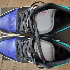 中古傷有 AIR JORDAN 1 LOW 27.5の画像