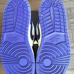 中古傷有 AIR JORDAN 1 LOW 27.5の画像