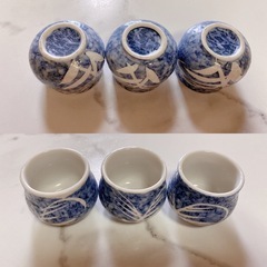 酒器 徳利 美濃焼 青淡雪芦 1号の画像