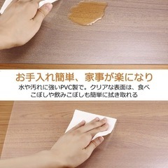 冷蔵庫マット　Mサイズ　　1枚　厚さ2cm クリアカラーの画像