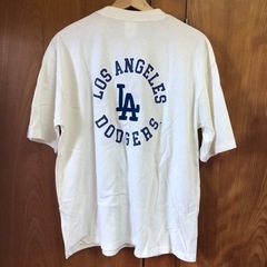 LA ドジャース Tシャツ ホワイトの画像