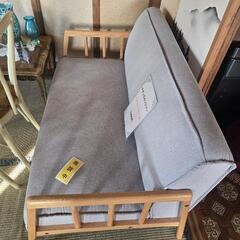 再募集！2~3人掛け　ソファー　ナチュラルの画像