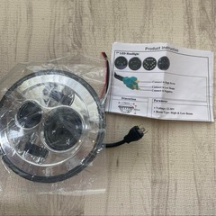 【新品✨】【値下げ交渉🉑】HENGTUAOTO バイク用LEDヘッドライトアセンブリの画像