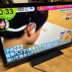 取引中です　ソニー　ブラビア　SONY　BRAVIA　40型　液晶テレビ　KDL-40HX800の画像