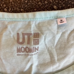K2509-035 UT UNIQLO MOOMIN Tシャツ レディース Mサイズ 毛玉汚れ有りの画像