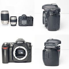 【全国送料無料】 Nikon D50✨カメラバッグ付き✨スマホ転送OK ダブルレンズセット ズームセット✨ 届いたらすぐに使えます✨ ニコンの画像