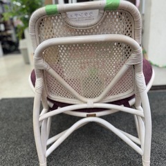 🉐LINE会員限定スペシャル価格🉐【ラタンチェア】1570円　18-117の画像