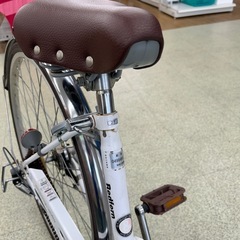 リユースのサカイ東金店 自転車 27インチ 白 ※サビあり TJ14440の画像