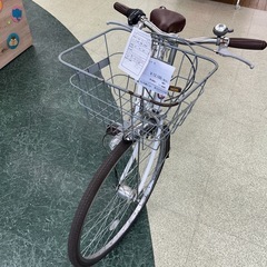リユースのサカイ東金店 自転車 27インチ 白 ※サビあり TJ14440の画像