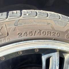 ✨245/40R20  &　20インチホイール　4本セット✨　アルファード・ヴェルファイアにいかがですか？の画像
