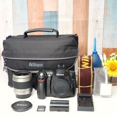 【全国送料無料】 Nikon D50✨ カメラバッグ付き✨ スマホ転送OK レンズセット ズームセット✨ 届いたらすぐに使えます✨ ニコンの画像